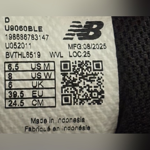 New Balance 9060 💅✨ Pink Taffy Grey Matter U9060BLE Shoes 7 8 8.5 9.5 NEW - Picture 14 of 16